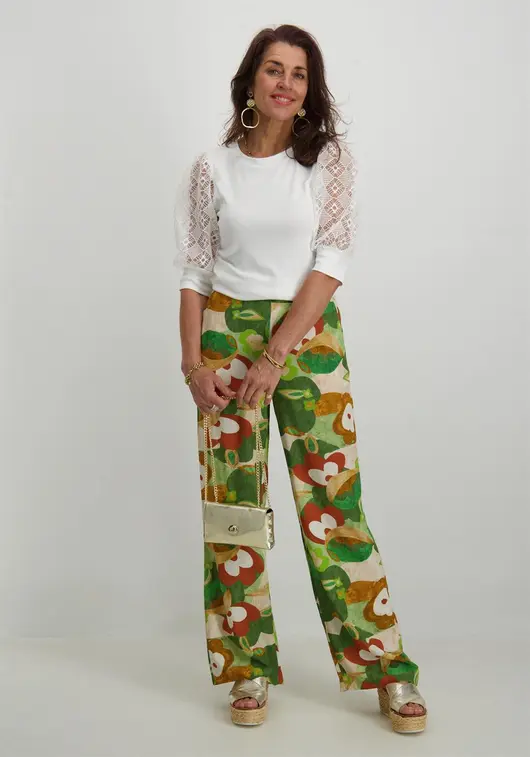 Geisha Broek all-over print 41382-70