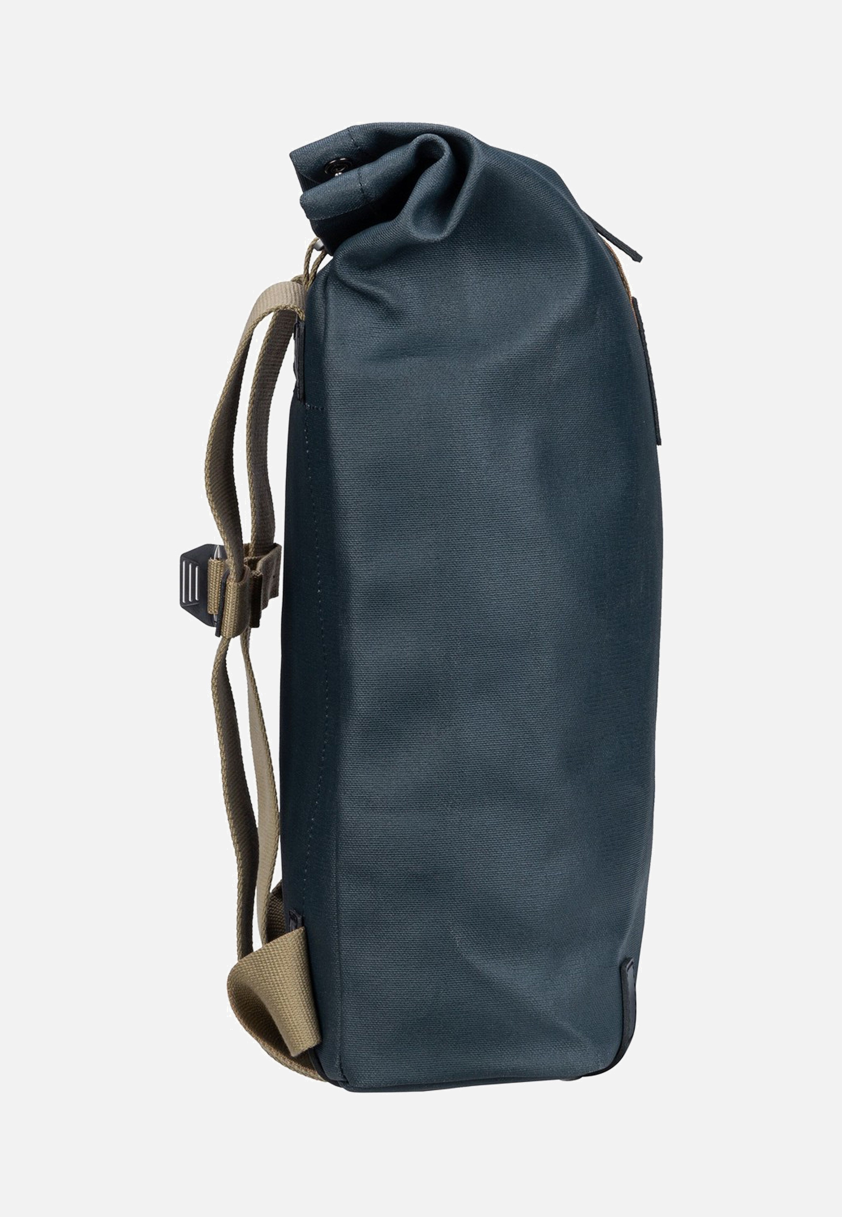 Pickwick Cotton Canvas 12 L Dark Blue - Rolltop Rucksack