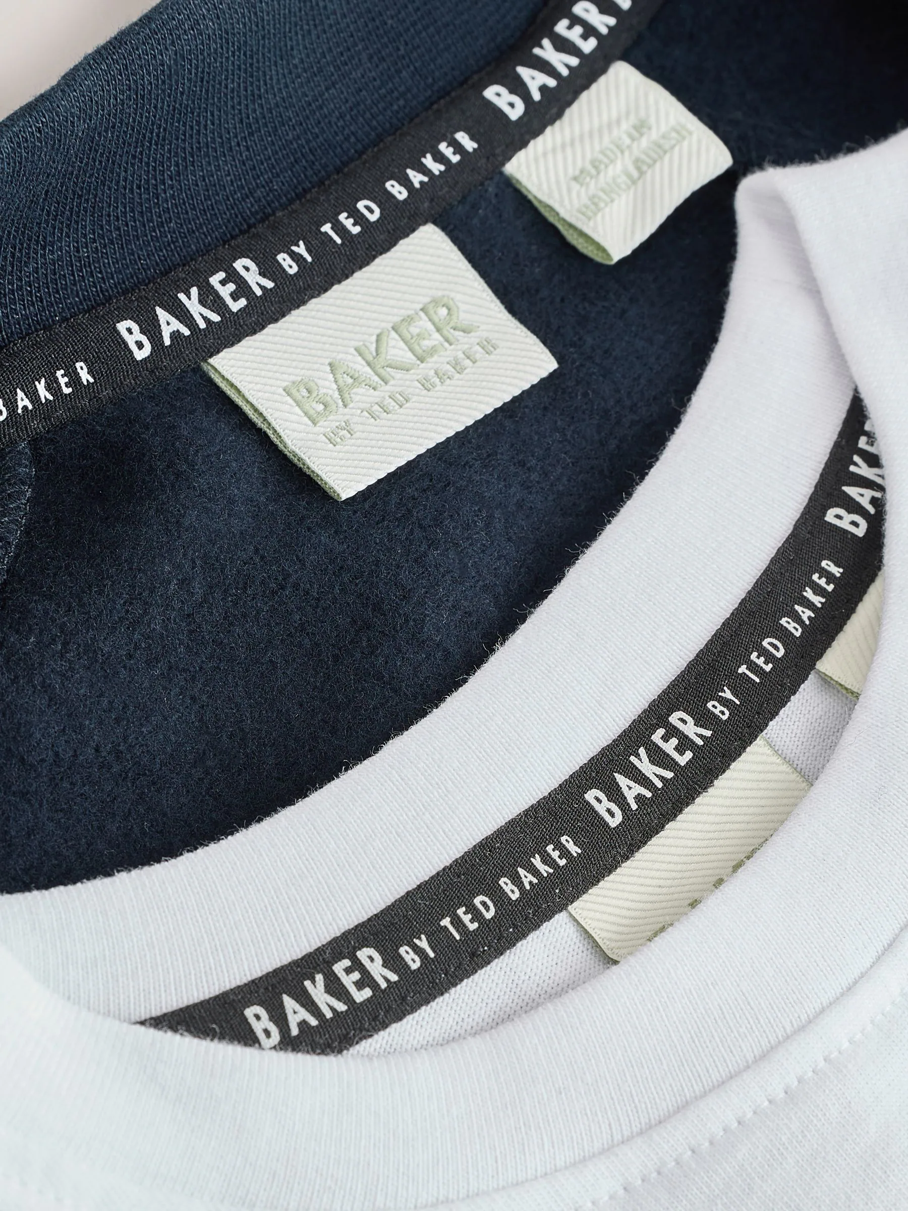 Marineblauw - Baker by Ted Baker Bomber Jacket, T-Shirt and Joggers 3 Piece Set