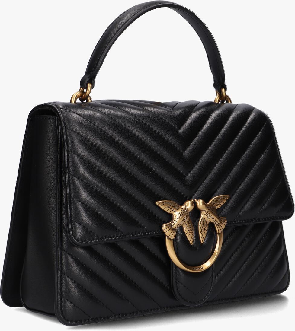 PINKO zwarte pinko schoudertas love one top handle classic