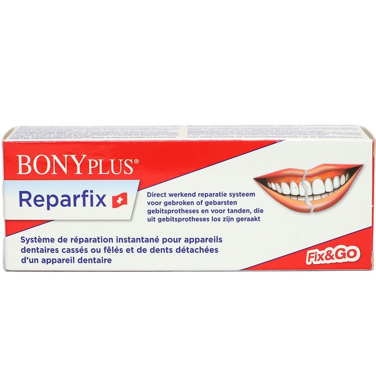 SOS ReparFix kit complet réparateur colle dentier
