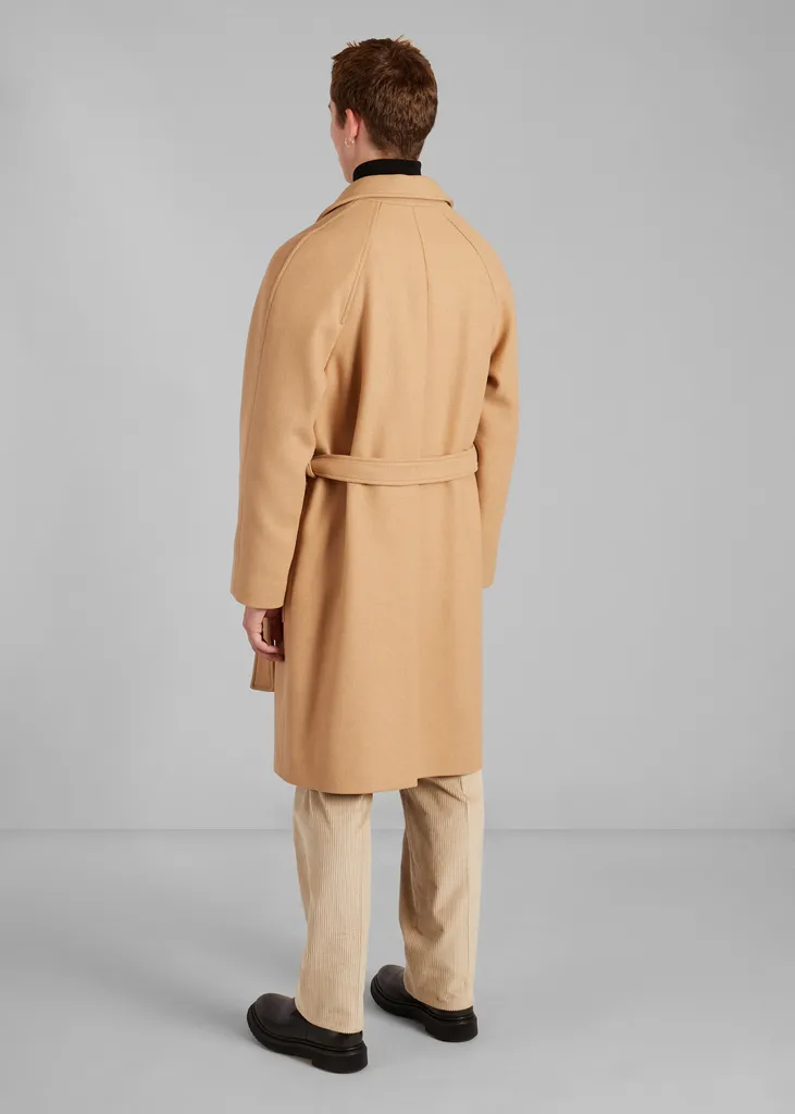 Pardessus oversize en laine fabriqué en France L'Exception Paris