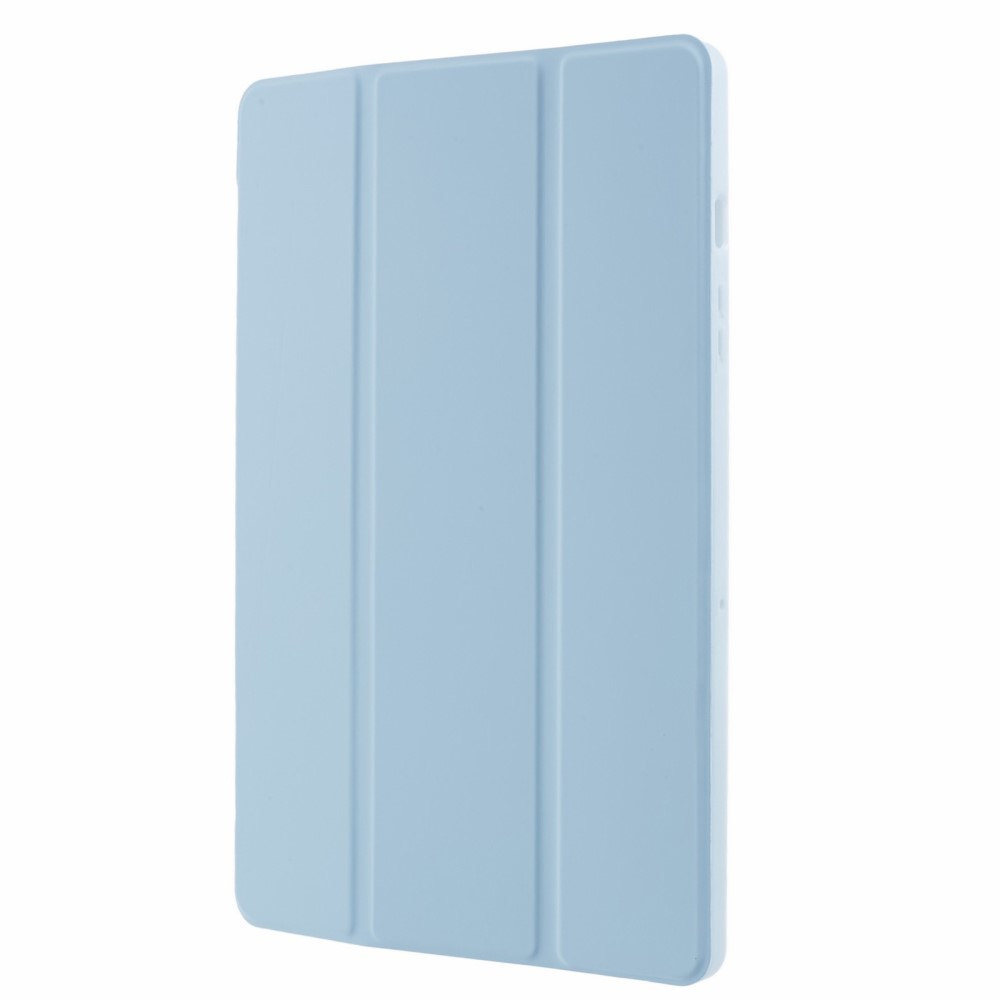 Samsung Galaxy Tab A9  Plus Leder Tasche Flip Cover Hülle - Babyblau