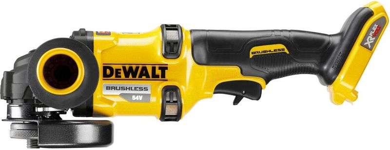 DeWALT DCG418N Accu Haakse Slijper 125mm 54V Flexvolt Basic Body