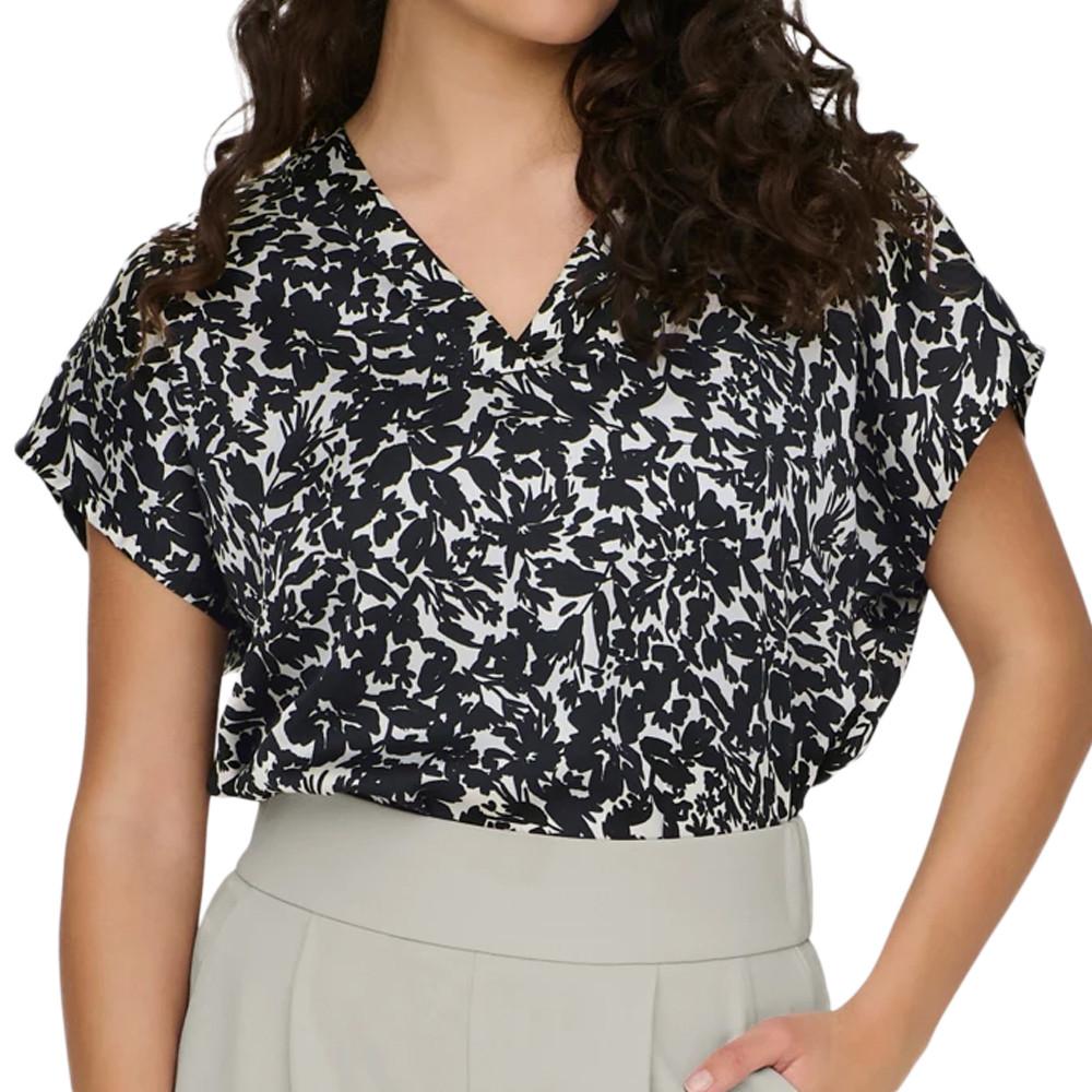 JDY Blouse Noire à Motifs Femme JDY Fifi Beatrice