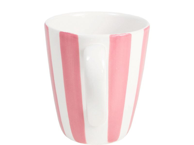 Beker Roze Streep 0,35L