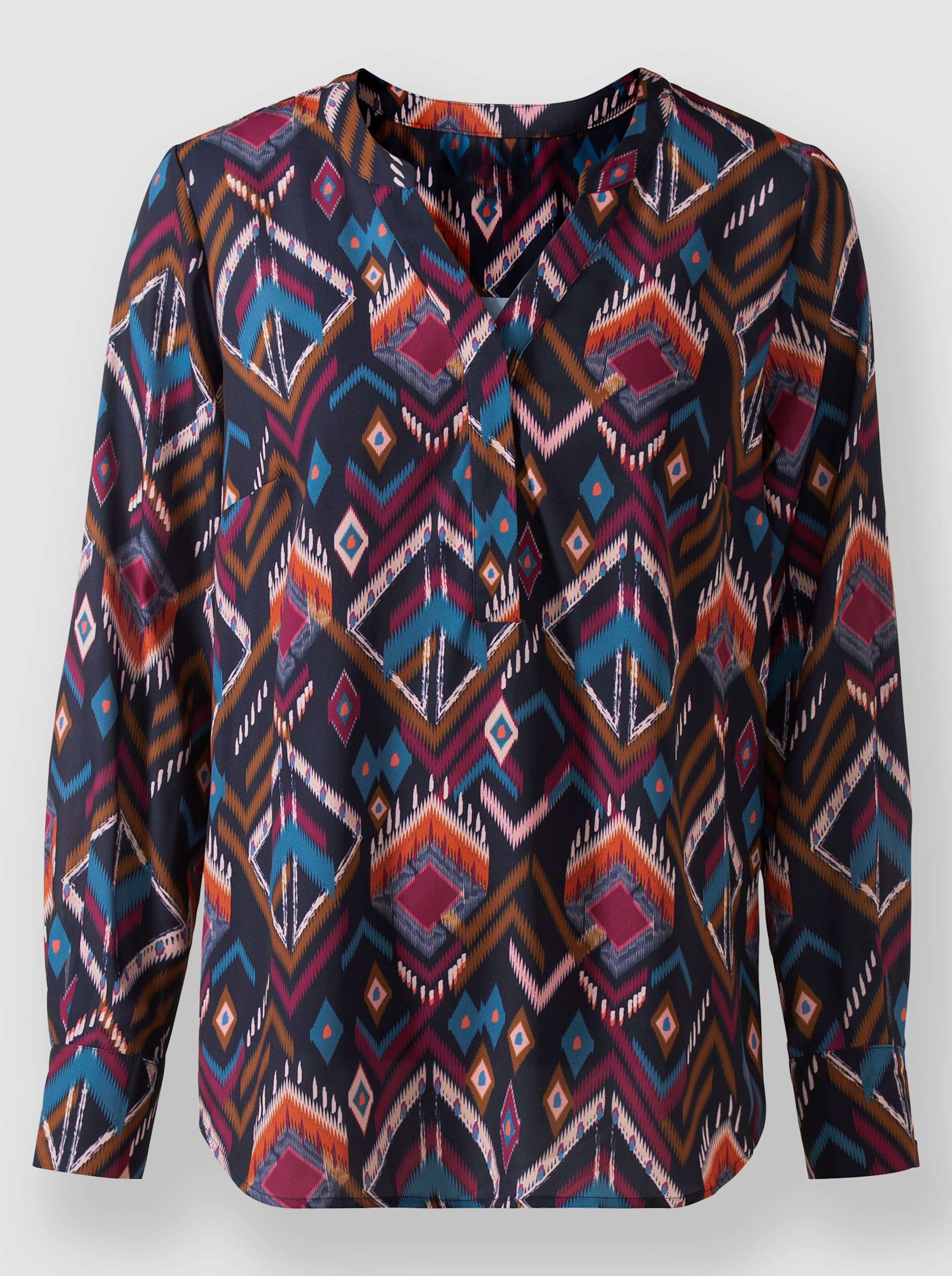Druckbluse