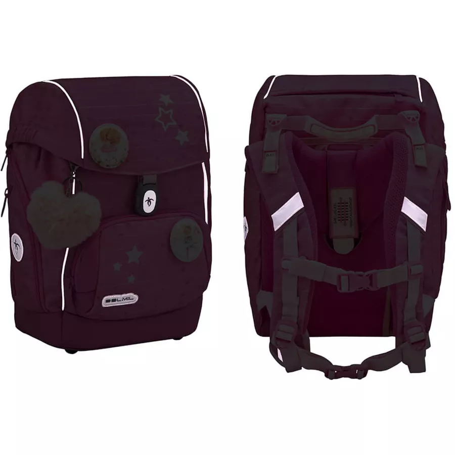 Belmil Schulranzen Premium Comfy Plus Set 6-teilig Candy