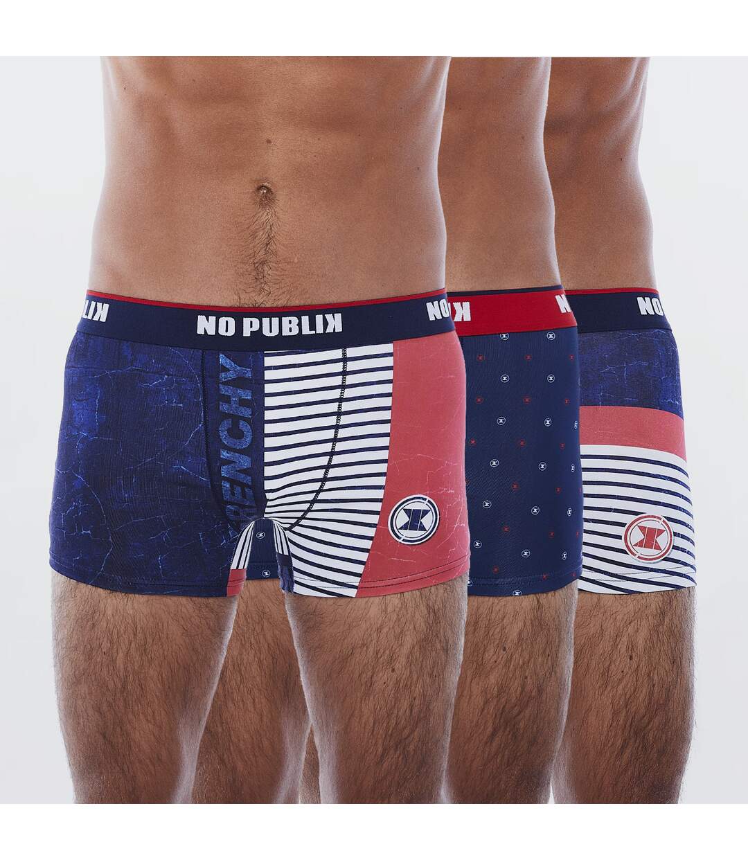 Lot de 3 boxers Retro Frenchy