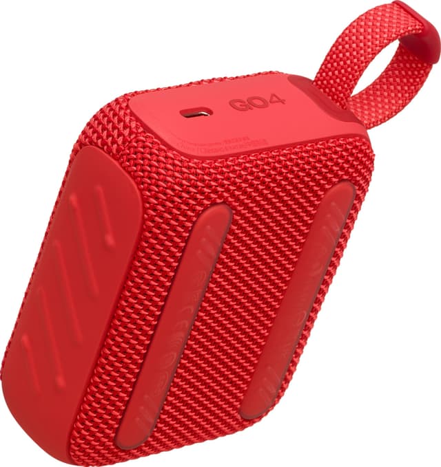 JBL Go 4 bærbar højttaler (rød)