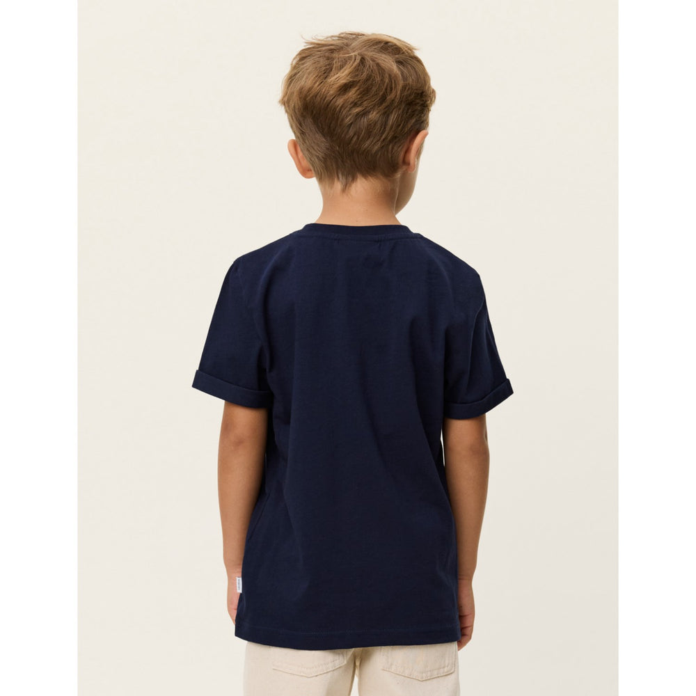 Køb Les Deux Kids Dark Navy Norregaard T-Shirt