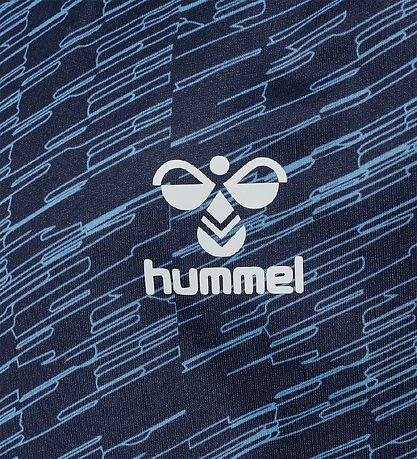 Hummel T-shirt - hmlDams - Blåck Iris