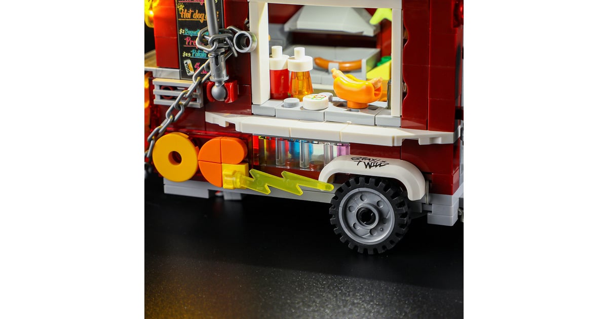 LumibricksStreet Fusion - Chili Dog Trailer Constructiespeelgoed  (F9046)