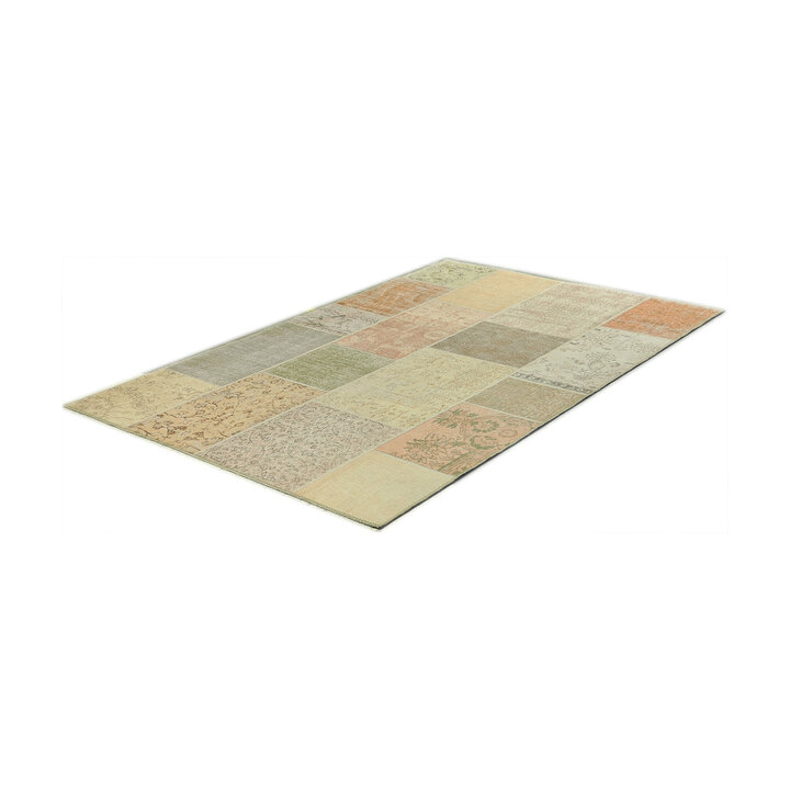 Patchwork vloerkleed - Nadine  Geel/Meerkleurig