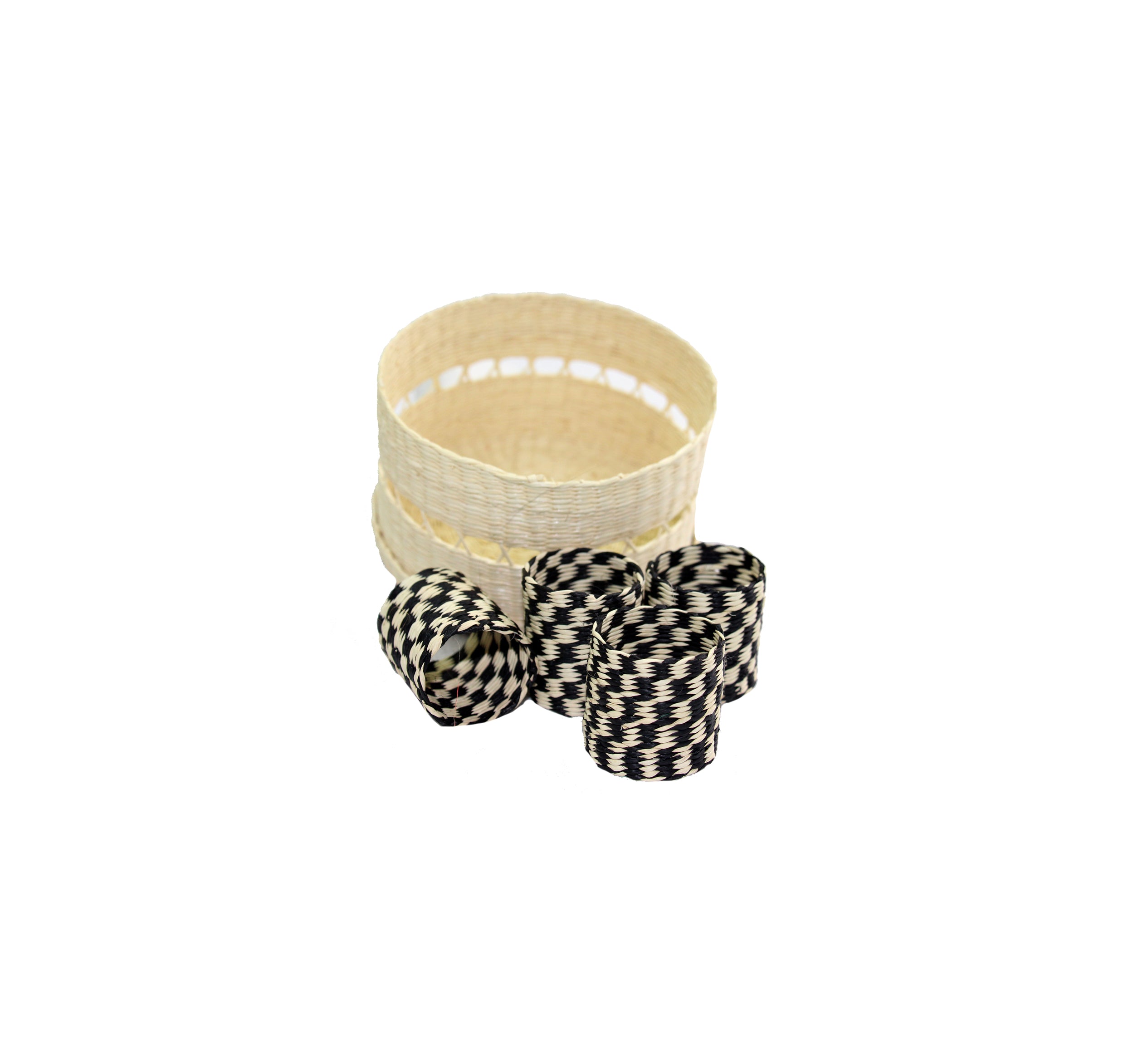 Rond de serviette en boîte