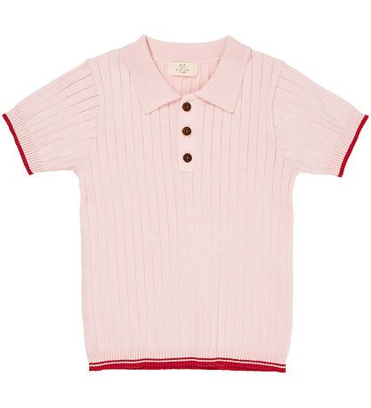 Copenhagen Colors Polo - Strick - Ballerina/Berry Kamm