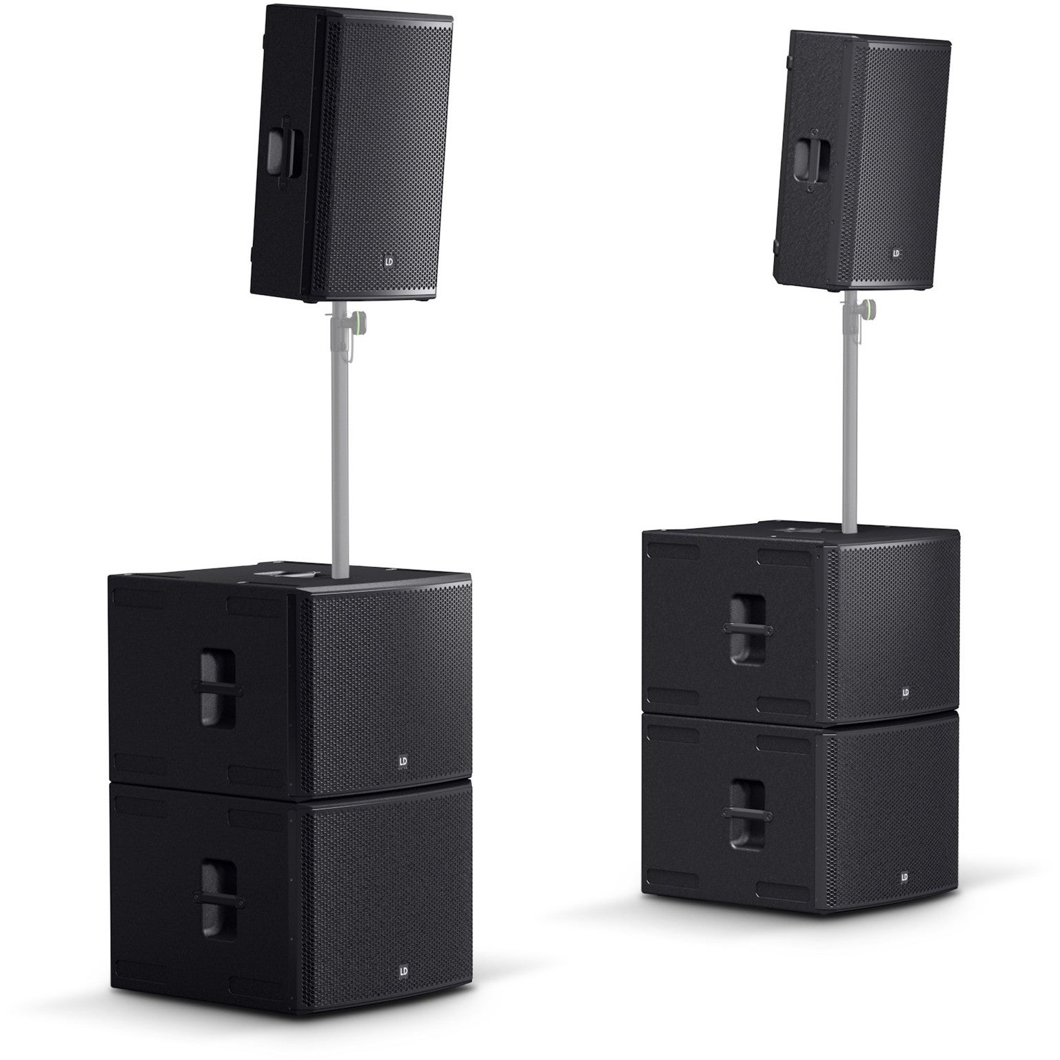 LD Systems STINGER G3 Impact Set passieve luidsprekerset 2x 15 inch + 4x 18 inch