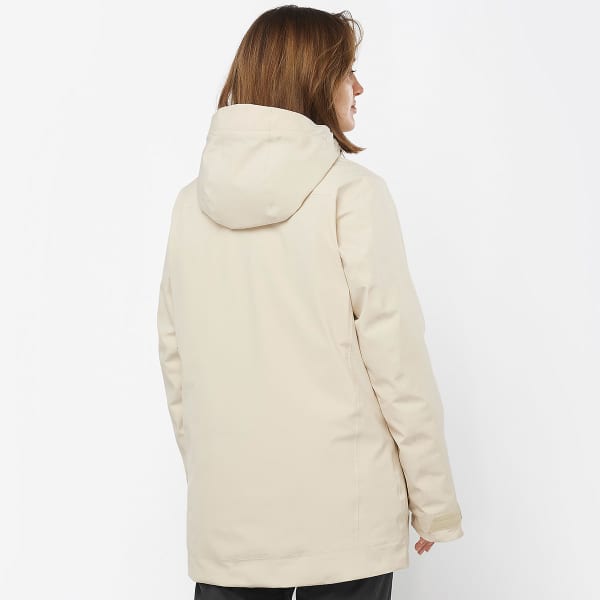 Veste de ski SALOMON STANCE CARGO JACKET W ALMOND MILK