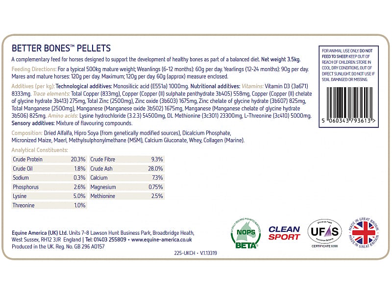Better Bones Equine America 3.5 kg