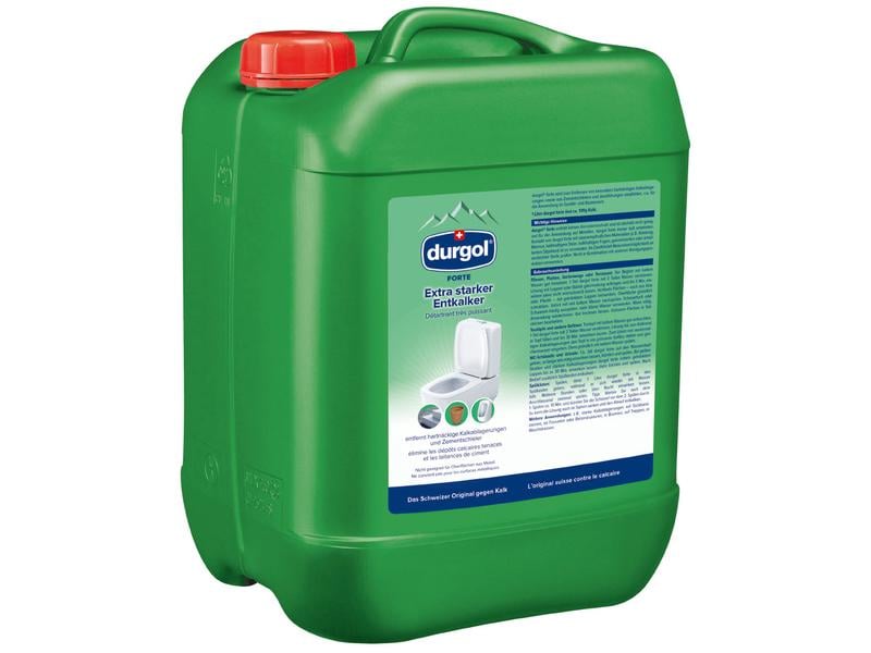 Durgol Entkalkungsmittel Forte Professional 10 l Extra starker Entkalker für den Sanitär- und Baubereich