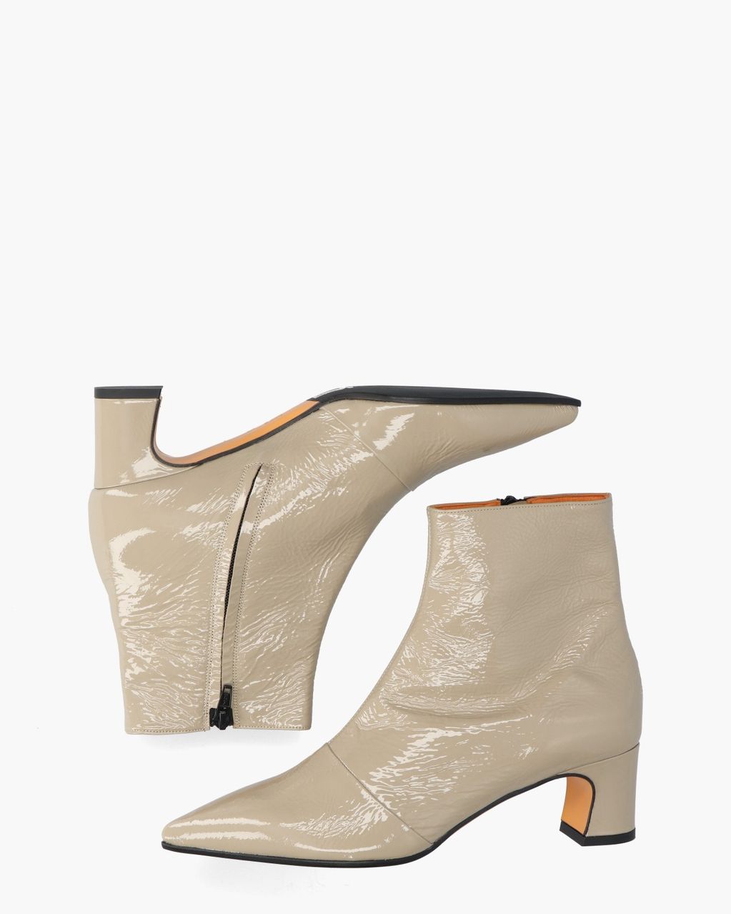 Kroll Kim 2G Lichtbeige Dames Enkelboots
