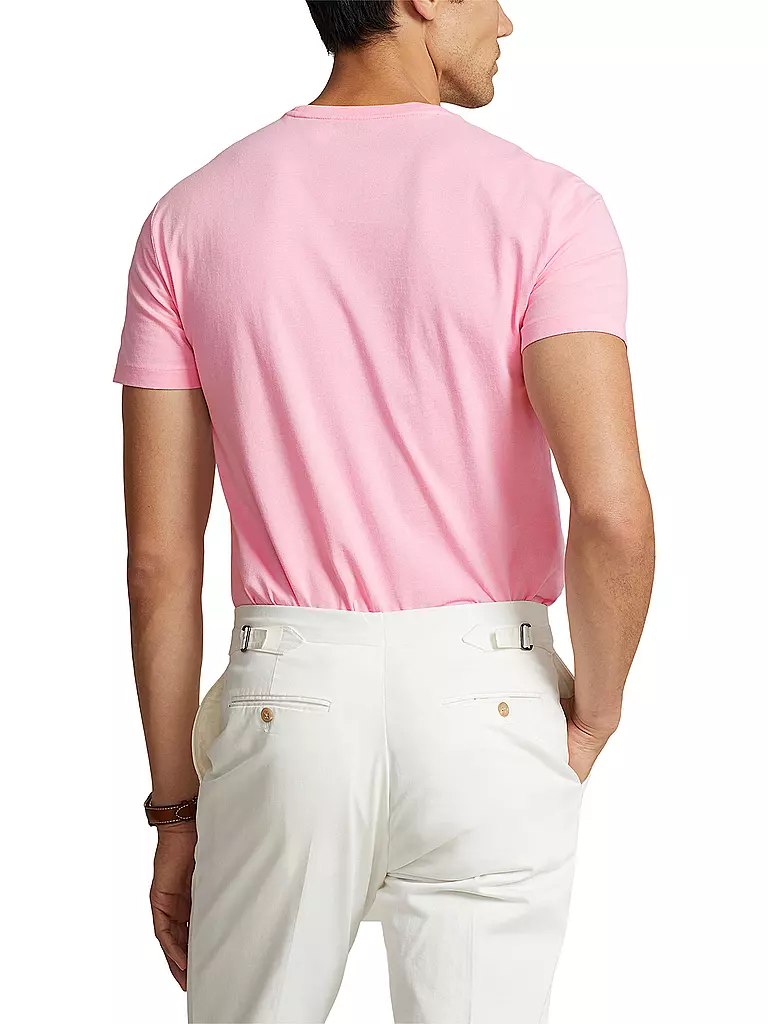 POLO RALPH LAUREN T-Shirt Custom Slim Fit rosa