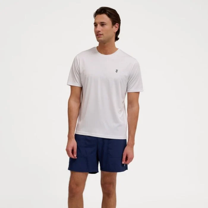 Hummel Herre T-shirts Pulse Training SS Tee Hvid
