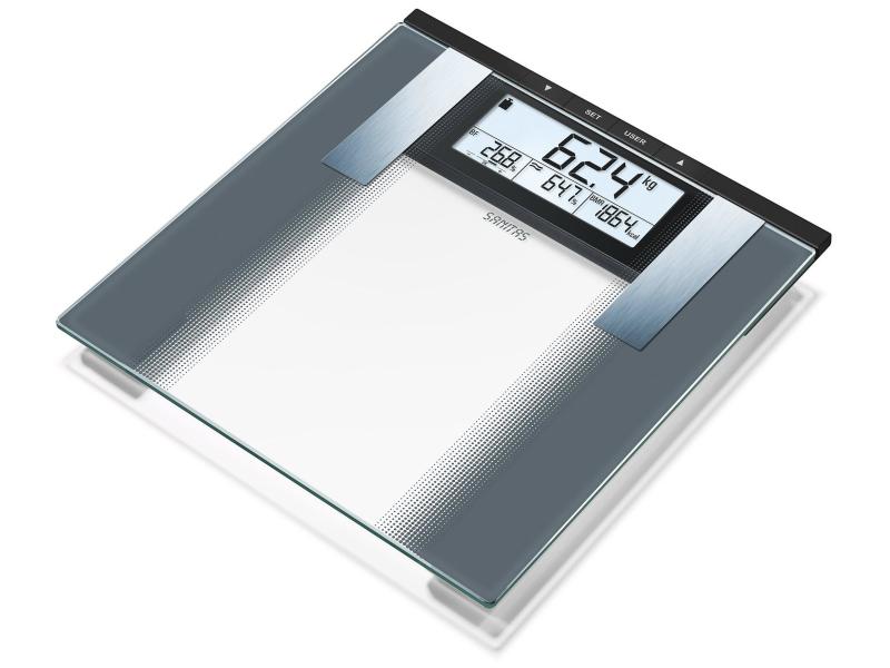 Sanitas Körperanalysewaage SBG 21 Silber Diagnosewaage