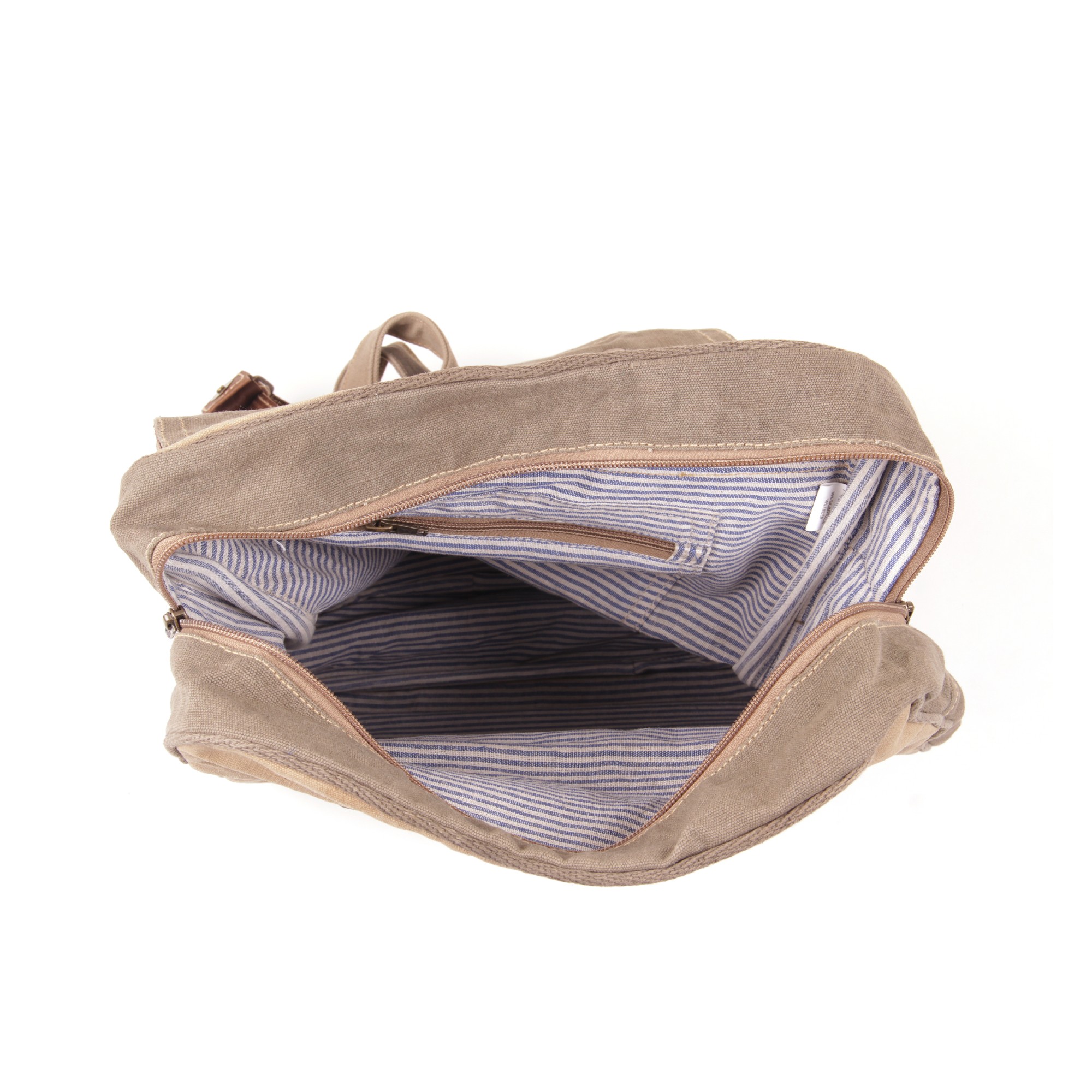 Rucksack 'Franklin', beige, braun, B 34 cm, H 45 cm günstig bestellen