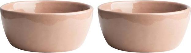 Gusta schaal table tales freckle terracotta D 10 H 4,5 cm 2 stuks