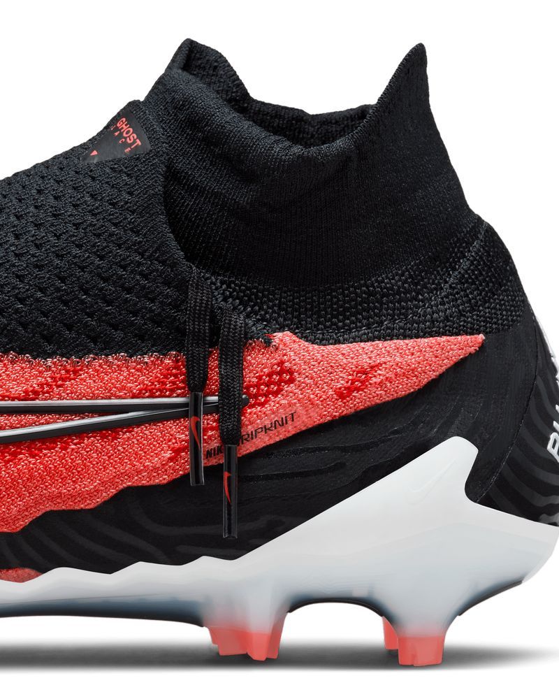 Chaussures de football Nike Phantom GX Elite FG Rouge & Noir pour homme