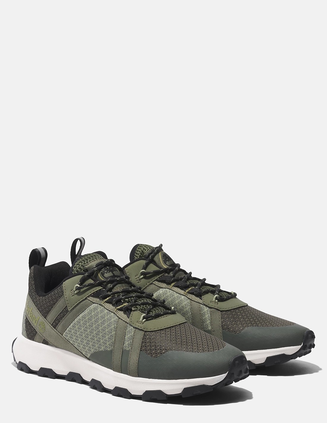 timberland Baskets Homme Winsor Trail Low Lace Up Vert