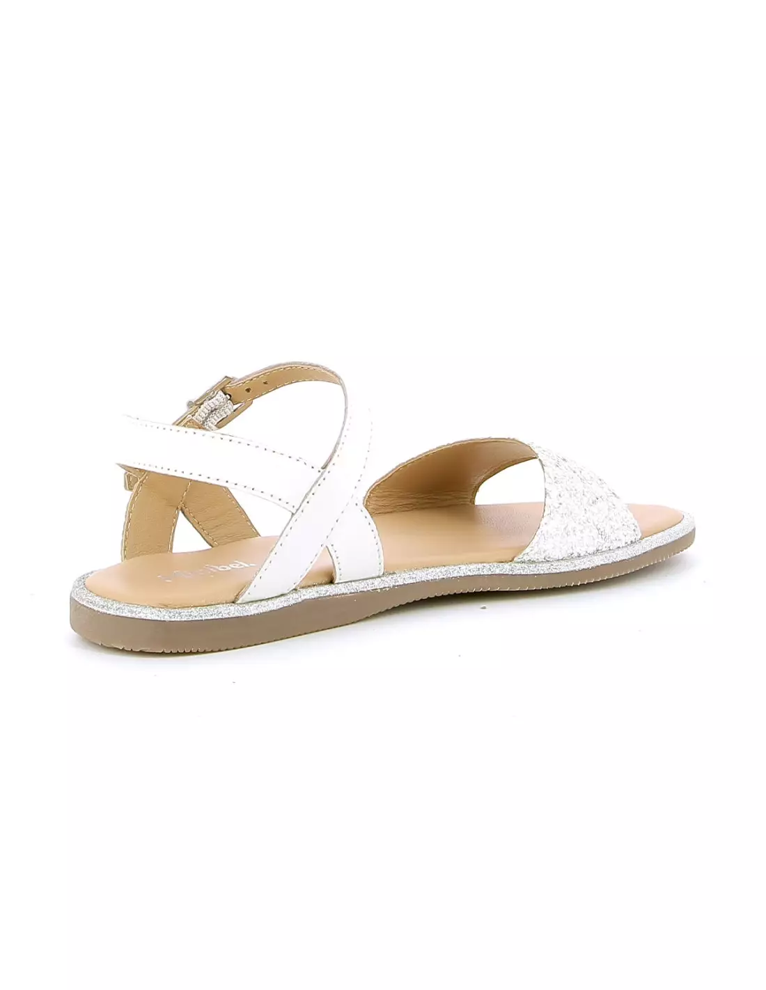 MINIBEL FUSHIA - Sandales & nu-pieds White
