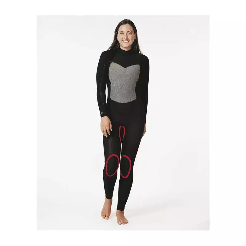 Combinaison intégrale femme RIPCURL Wms Omega 43Gb Steamer Khaki