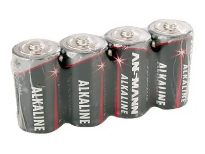 ANSMANN Baby C - Batteri 4 x LR14 - Alkaline