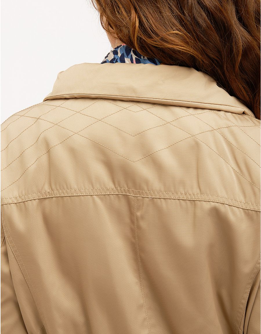 Parka taupe
