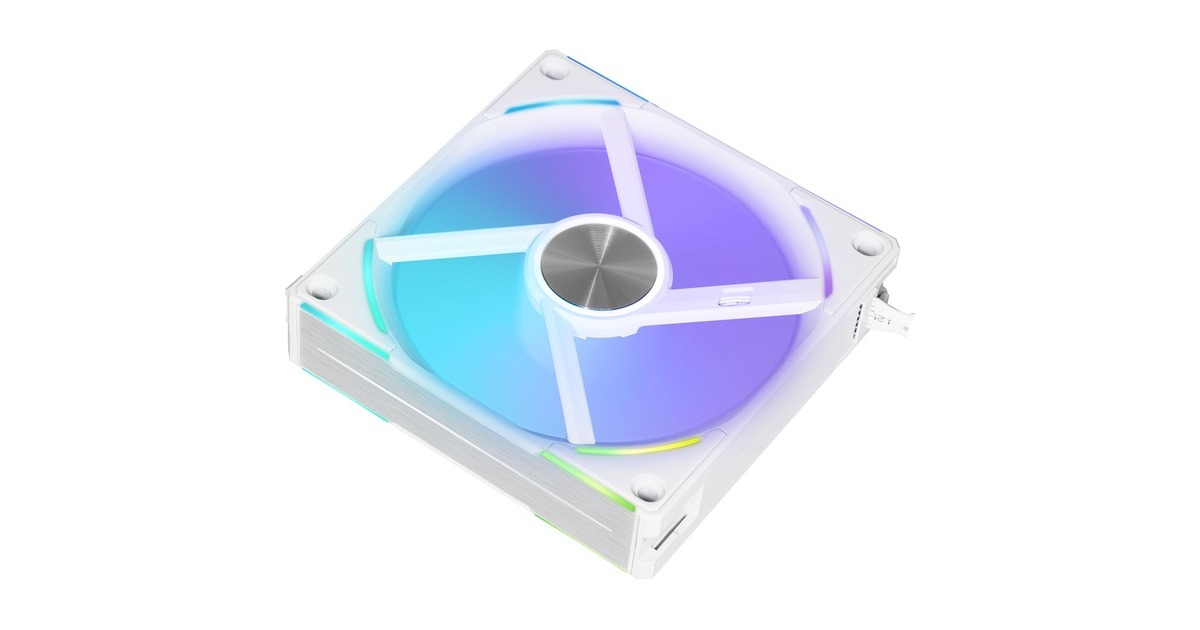 Lian LiUNI FAN AL120 V2 RGB case fan  (Wit, 120 x 120 x 28 mm, PWM)