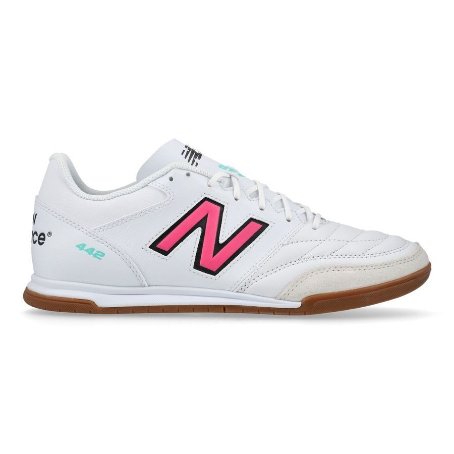 New Balance 442 2.0 Team IN - Blanc/Violet/Jaune Fluo
