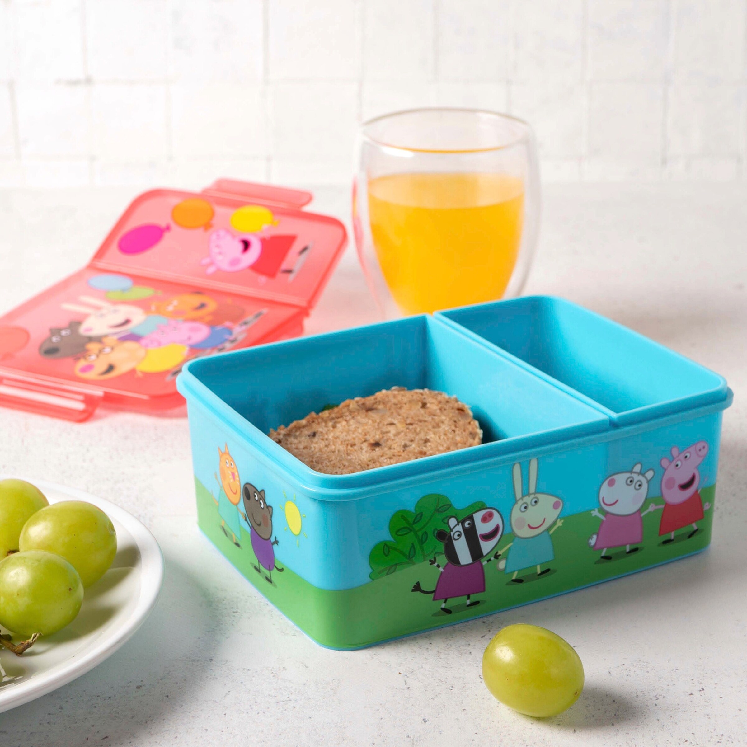 P:OS - Peppa Pig Brotdose mit 2 Fächern