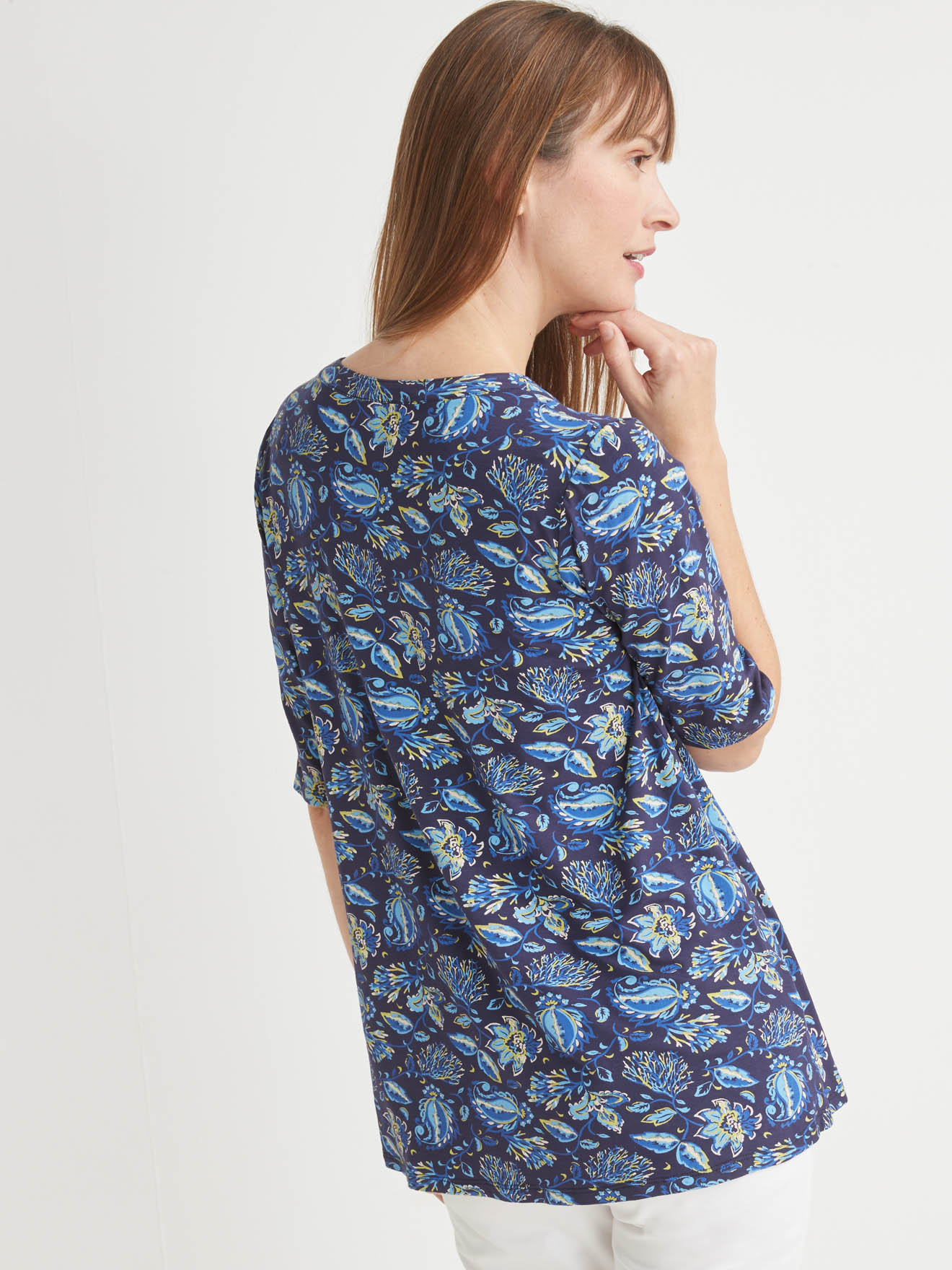 Tee-shirt tunique maille extensible