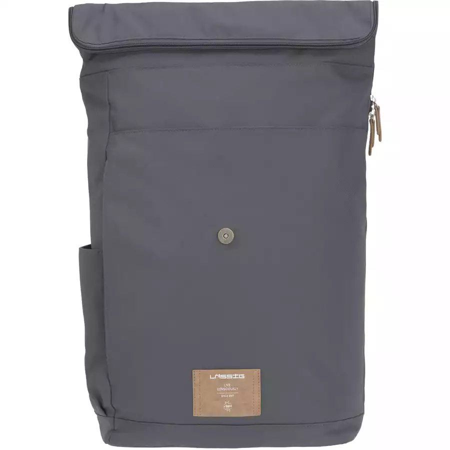 LÄSSIG Wickelrucksack Rolltop Backpack anthrazit