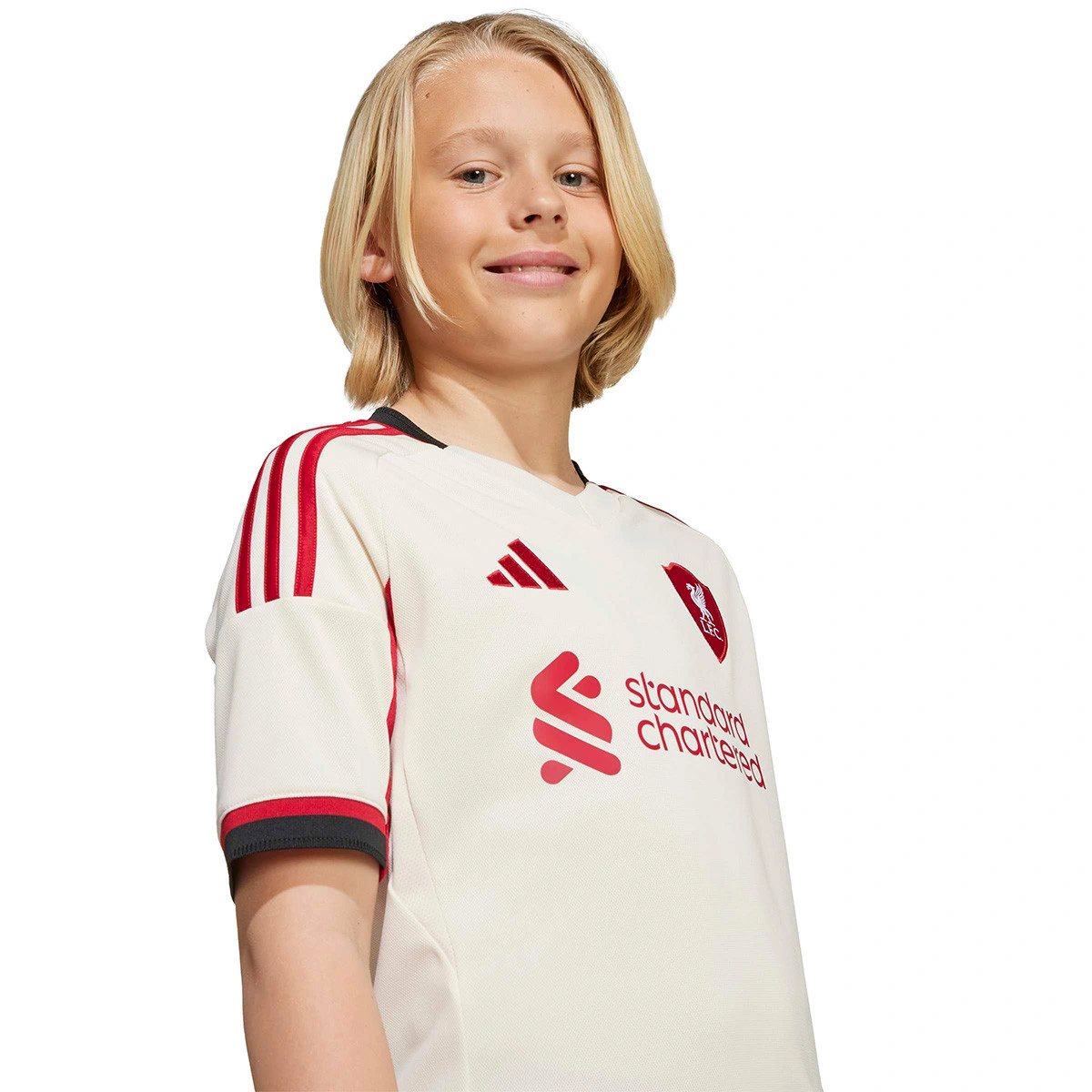 Camisola adidas Liverpool FC Segundo Equipamento 2025-2026 Criança