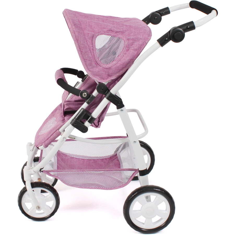 BAYER CHIC 2000 3 in 1 Kombi EMOTION ALL IN Jeans pink