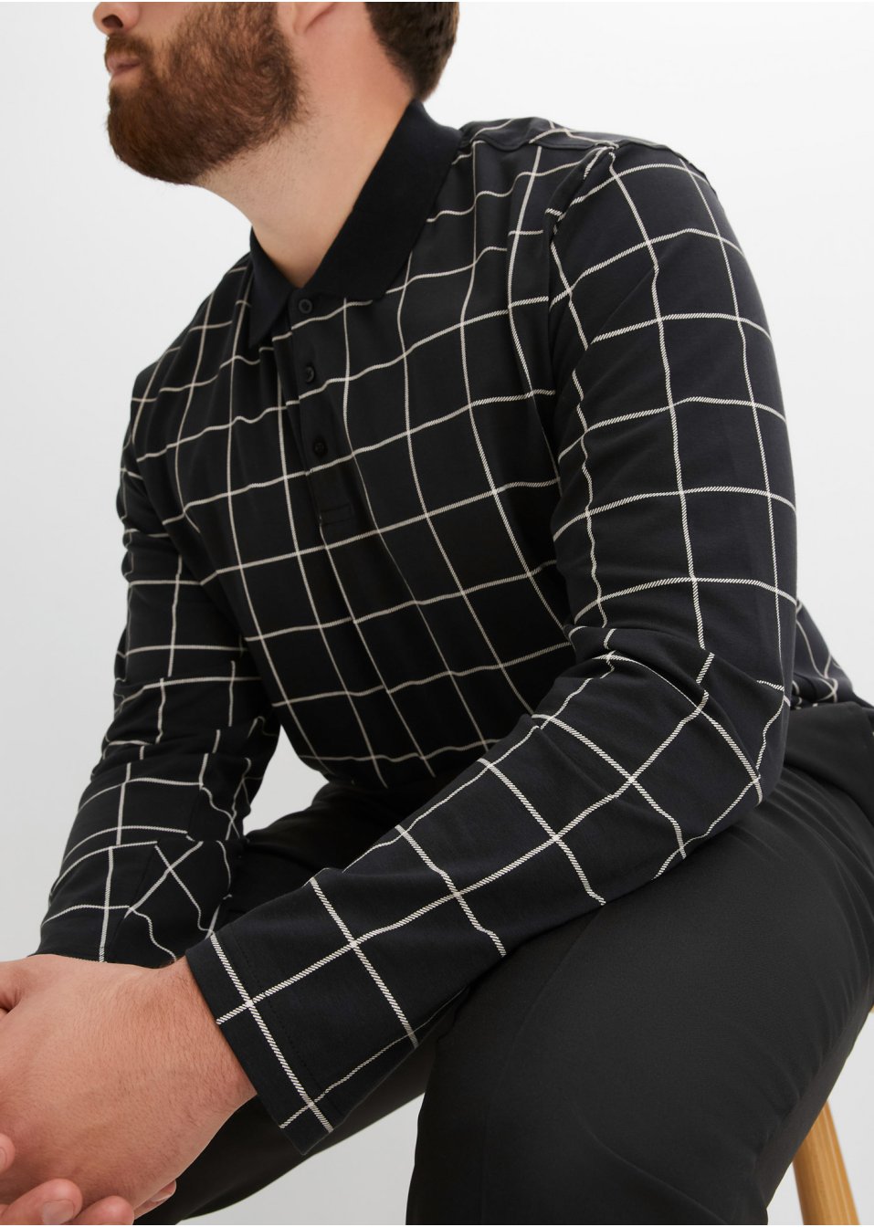 Polo manches longues