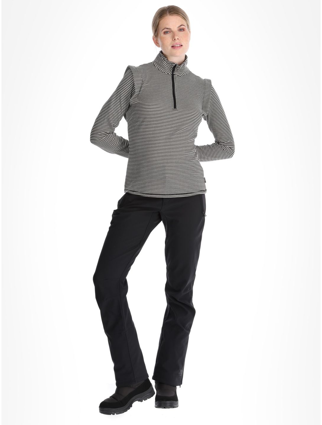 PRTIVORY 1/4 zip skipully dames