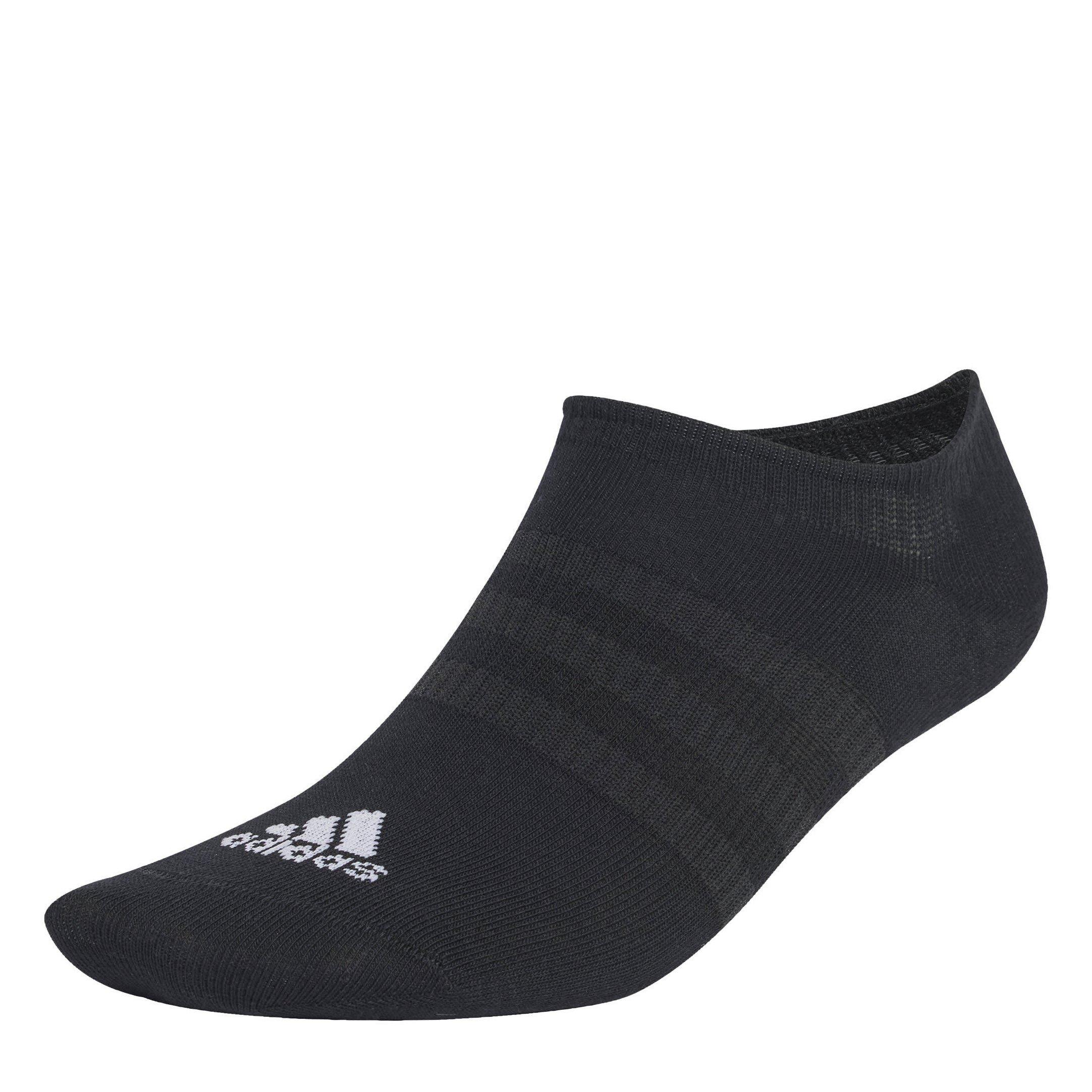 adidas Thin and Light No Show 3 Pack Socks