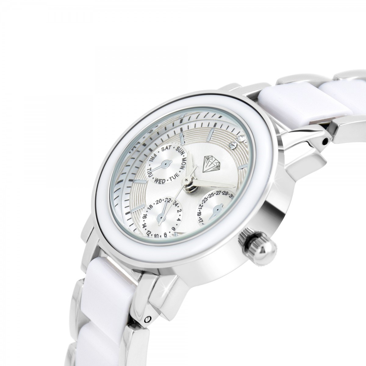 Montre Lila SC Crystal ornée de 2 Cristaux scintillants