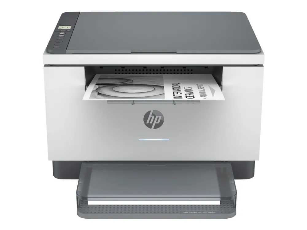 HP LaserJet MFP M234dw - Multifunktionsprinter - S/H - laser - Legal (216 x 356 mm) (original) - Legal (medie) - op til 29 spm (kopiering) - op til 29 spm (udskriver) - 150 ark - USB 2.0, LAN, Wi-Fi(n) - lys basalt