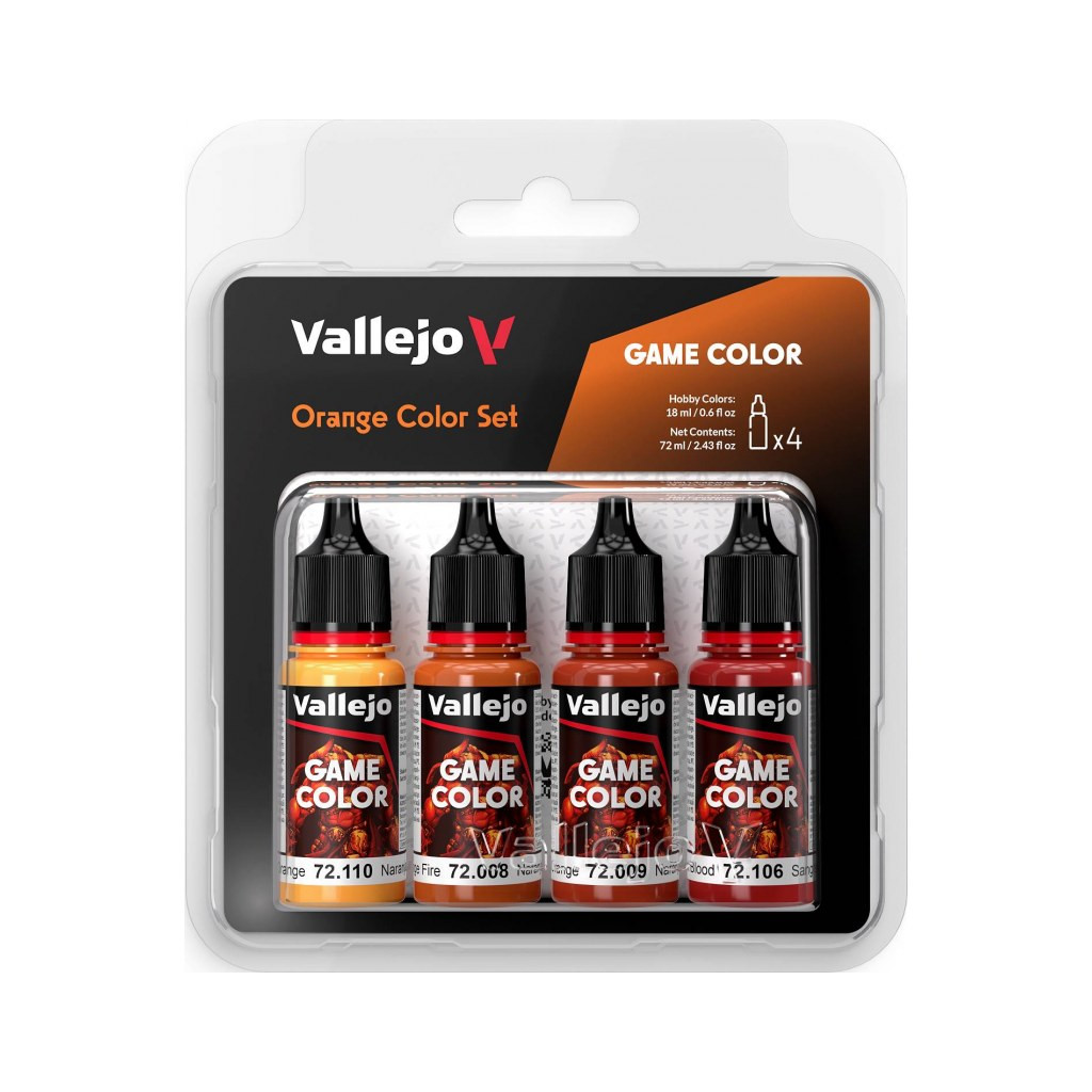 Vallejo - Color Set : Orange