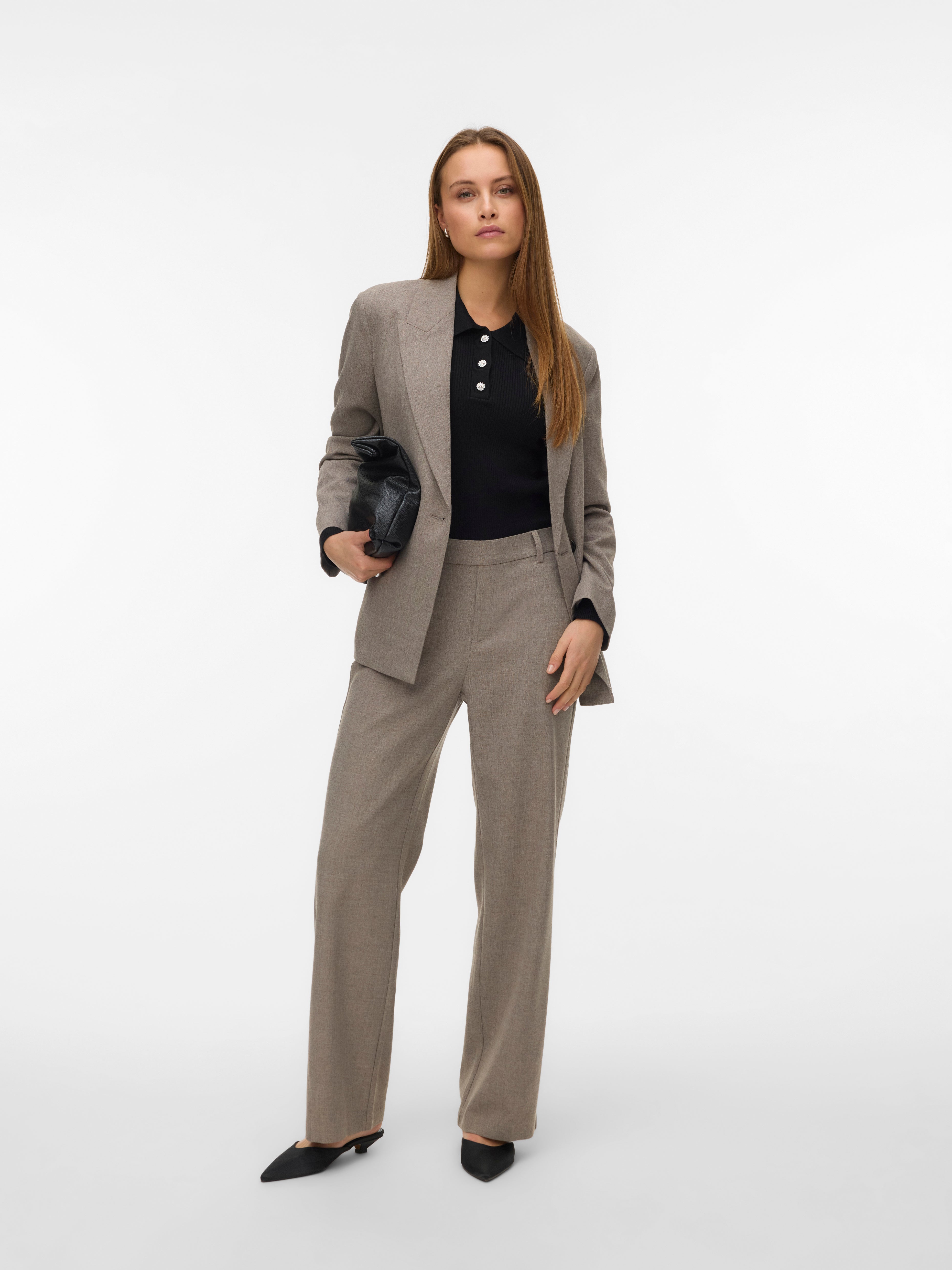VMMAYA Mid waist Broek